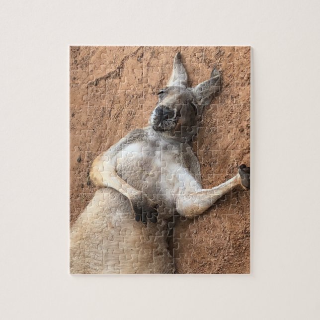 Puzzle Lazy Days Kangaroo (Vertical)