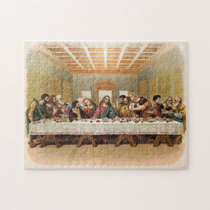 Puzzle L'Dernier Supper Art Vintage