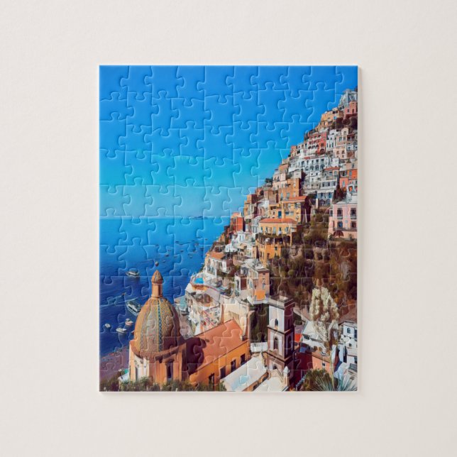 Puzzle ldp POSITANO - Côte d'Amalfi - Panorama (Vertical)