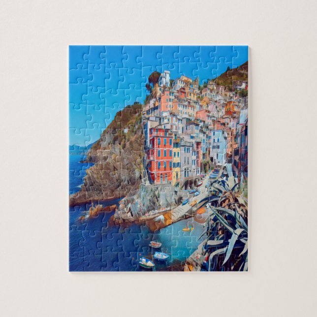 Puzzle ldp RIOMAGGIORE - Cinque Terre - (Vertical)