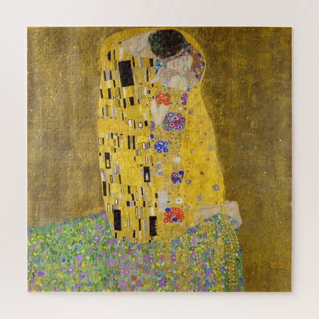 Puzzle Le baiser de Gustav Klimt (Vertical)