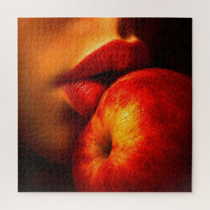 Puzzle Le Baiser de Nectarine – Un Portrait Intime