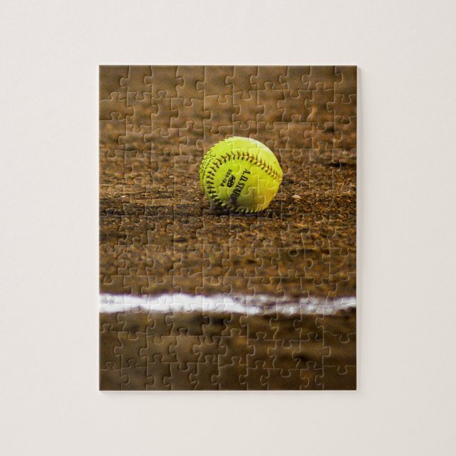 Puzzle Le base-ball sur la terre (Vertical)