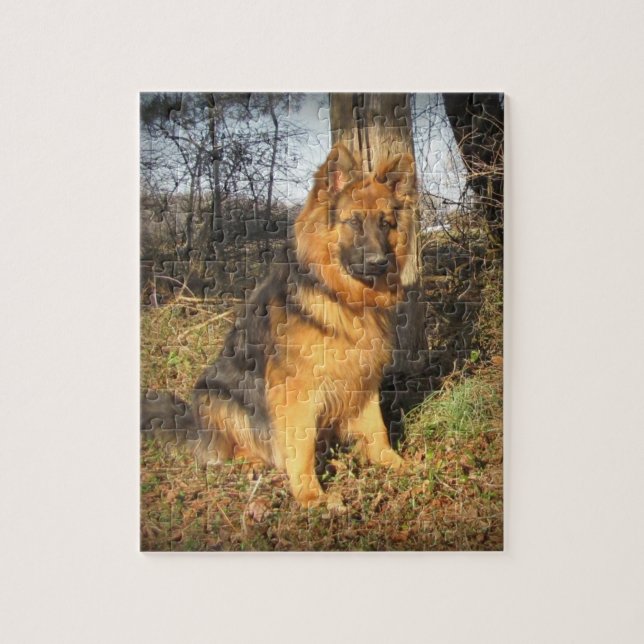 Puzzle Le berger allemand total (Vertical)