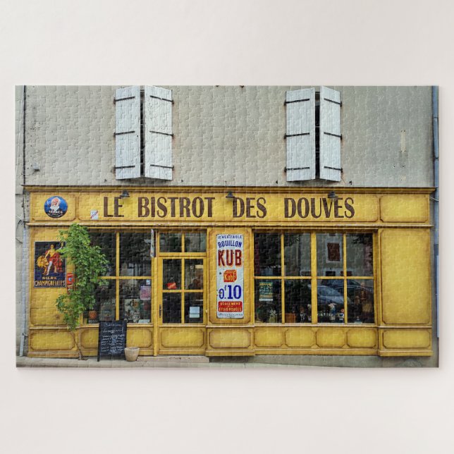 Puzzle Le Bistro Dove, Verteuile Sur Charente. (Horizontal)