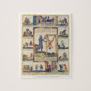 Puzzle Le boeuf préfère être un boucher, Russe, tard