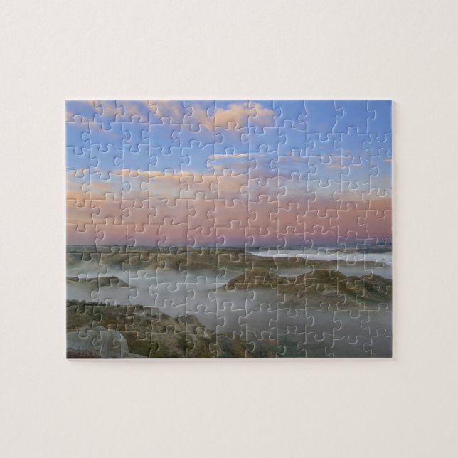 Puzzle Le brouillard de la rivière Little Missouri pend d (Horizontal)