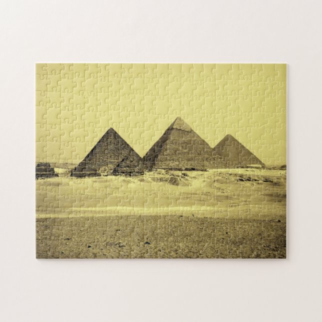 Puzzle Le Caire, Pyramides égyptiennes - Egypte (Puzzle d (Horizontal)