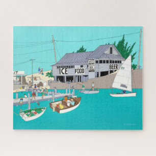 Puzzle Le camp de pêche de Byrd