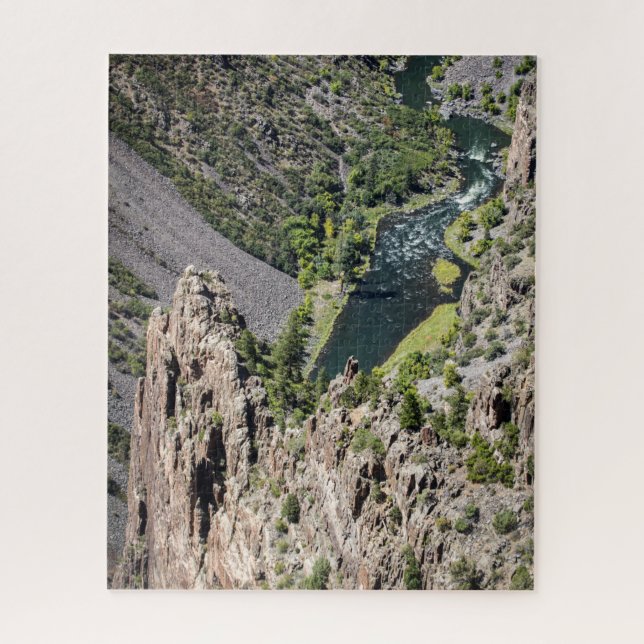 Puzzle Le canyon noir du parc national Gunnison (Vertical)