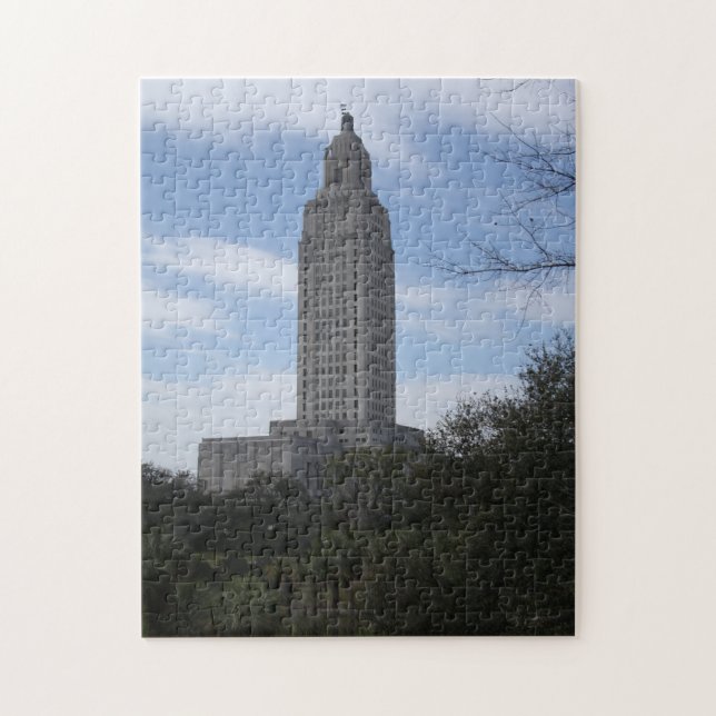 Puzzle Le capitol d'état de la Louisiane (Vertical)