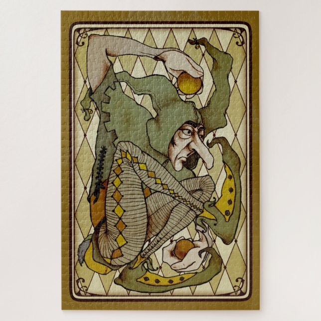 Puzzle Le casse-tête de Morose Jester (Vertical)