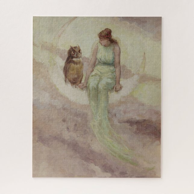 Puzzle Le casse-tête fille de la sorcière (Vertical)