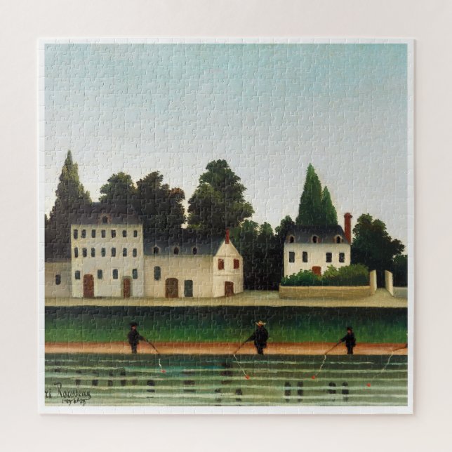 Puzzle Le célèbre paysage peint d'Henri Roussou (Vertical)