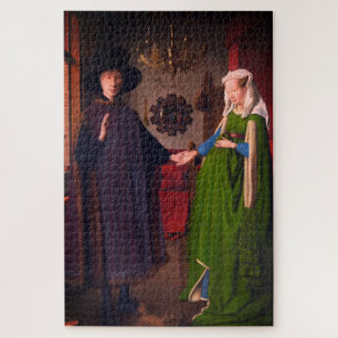 Puzzle Le célèbre portrait de la famille Jan Van Eyck -