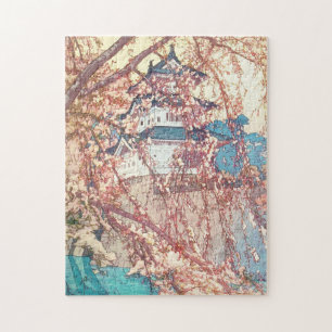 Puzzle Le cerisier du château de Yoshida Hiroshi Hirosak