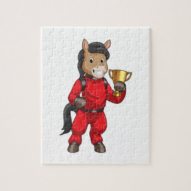 Puzzle Le champion de Horse (Vertical)
