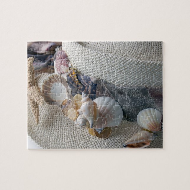 Puzzle Le chapeau de paille avec la mer écosse la (Horizontal)