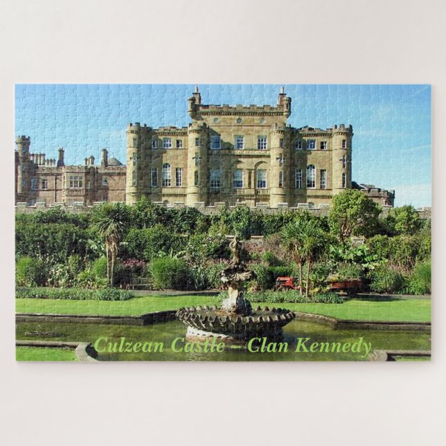 Puzzle Le château de Culzean du Clan écossais Kennedy (Horizontal)