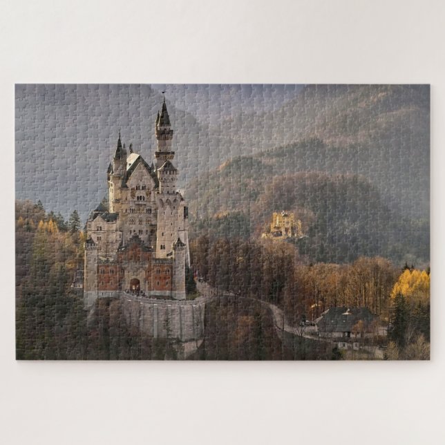 Puzzle Le château de Neuschwanstein (Horizontal)