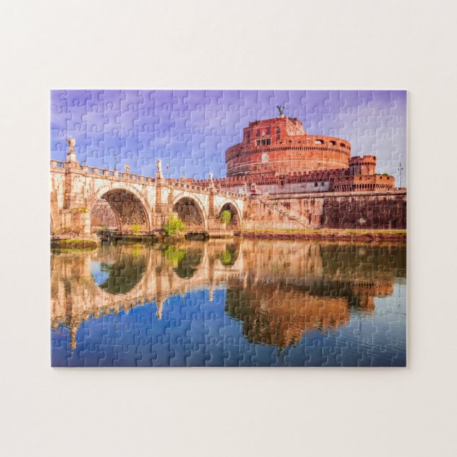 Puzzle Le château Saint-Ange à Rome (Horizontal)