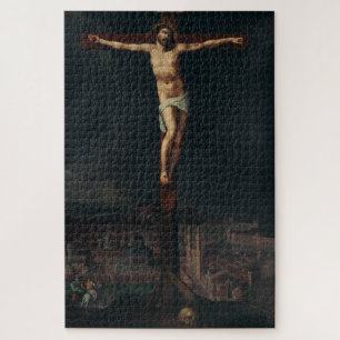 Puzzle Le Christ en croix par Gillis Mostaer