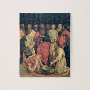 Puzzle Le Christ lavant les pieds des disciples