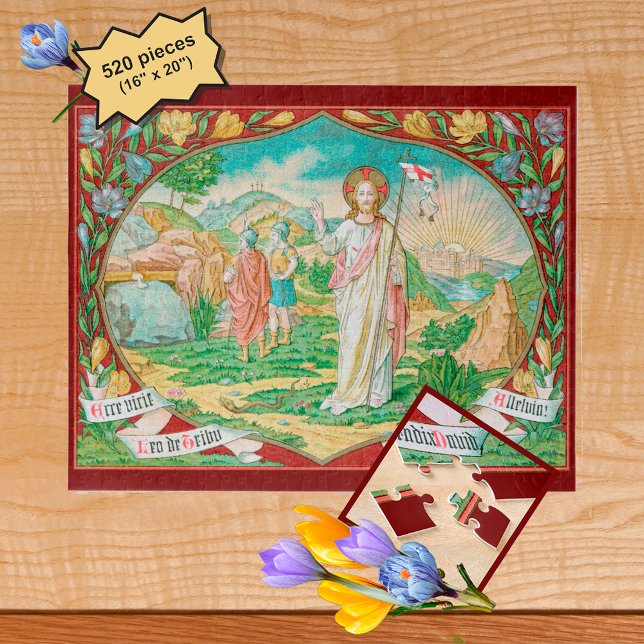Puzzle Le Christ ressuscité, Lion de Juda (VVP 08) (Créateur téléchargé)