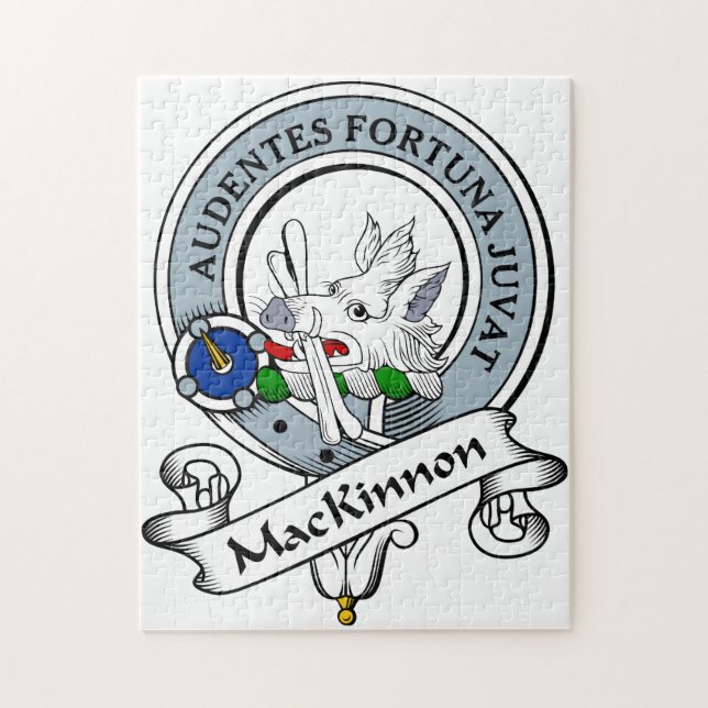 Puzzle Le clan de MacKinnon Badge (Vertical)