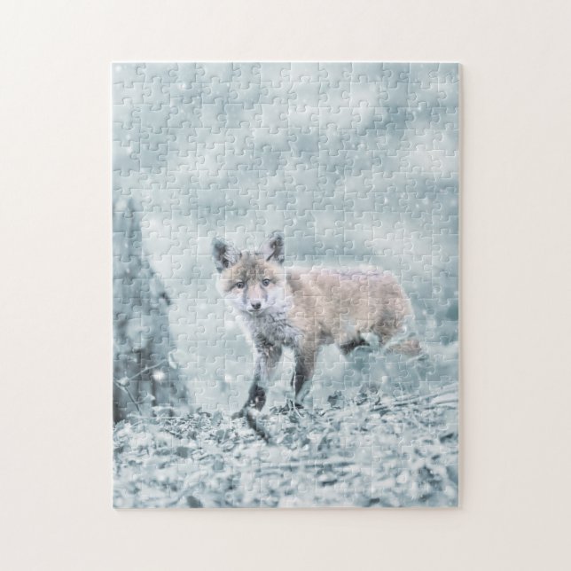 Puzzle Le club Fox dans la neige (Vertical)