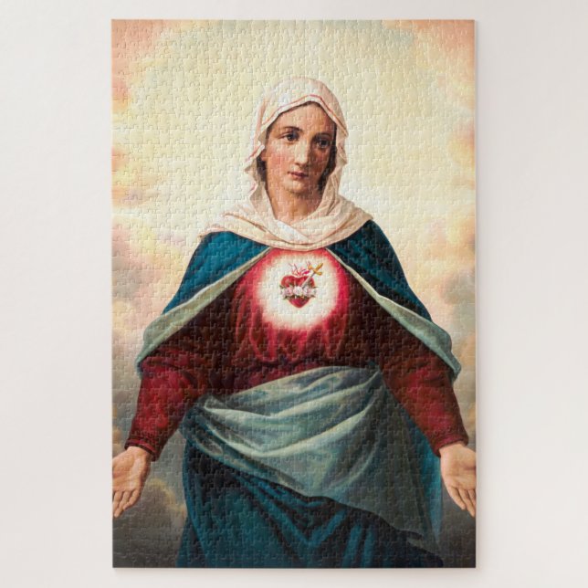 Puzzle Le Coeur Immaculé de Marie (Vertical)
