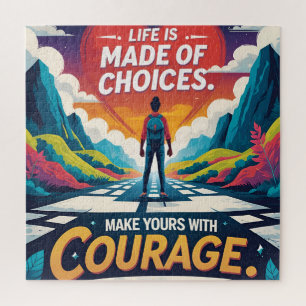 Puzzle Le courage