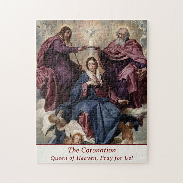 Puzzle Le couronnement de la bienheureuse Vierge Marie (Vertical)
