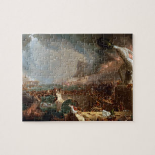 Puzzle Le cours de l'empire : Destruction par Thomas Cole