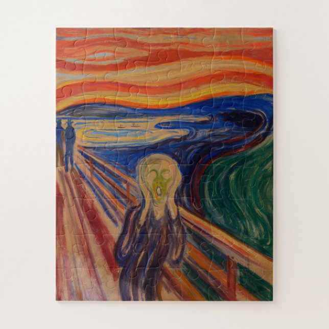 Puzzle Le cri, 1910 par Edvard Munch (Vertical)