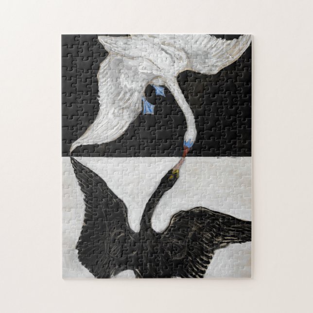 Puzzle Le cygne, no 1 de Hilma af Klint (Vertical)