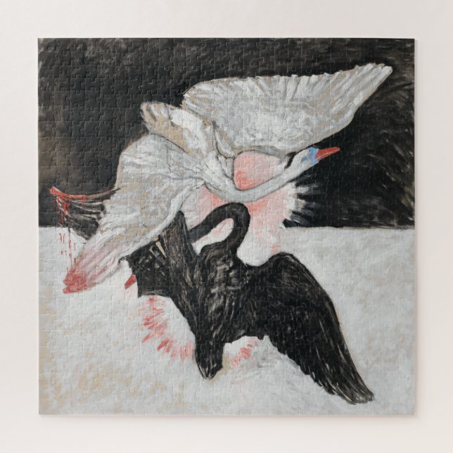 Puzzle Le cygne, no 2 | Hilma af Klint | (Vertical)