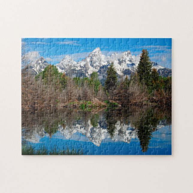 Puzzle Le débarquement de Schwabacher, Grand Teton (Horizontal)