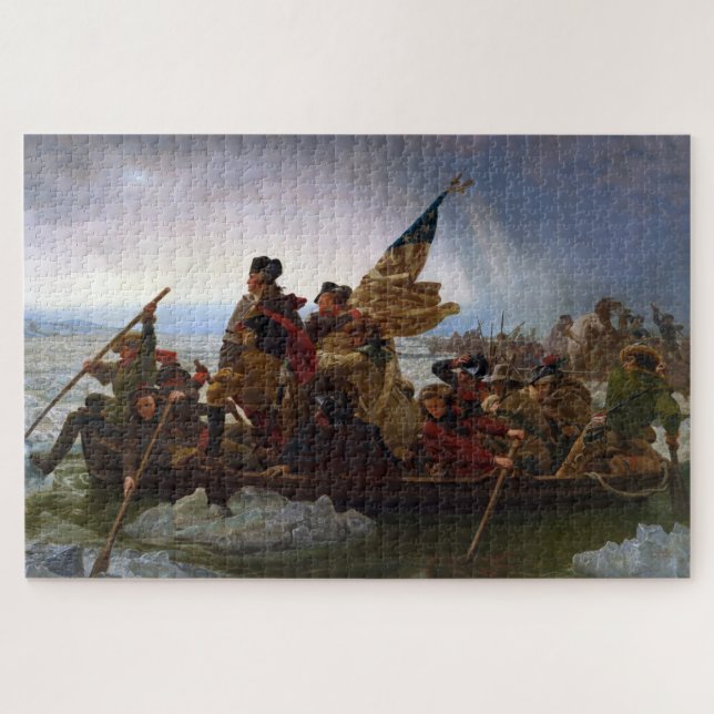 Puzzle Le Delaware River Revolution Prés. George Washingt (Horizontal)