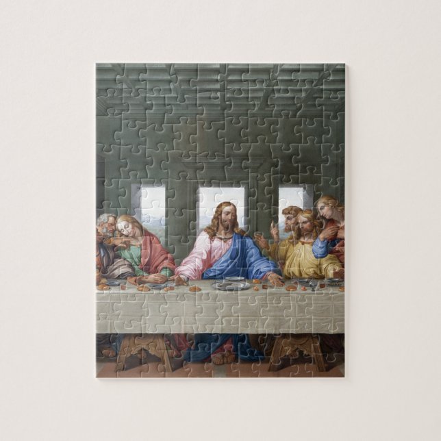 Puzzle Le dernier dîner par Leonardo da Vinci (Vertical)