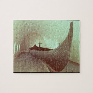Puzzle Le drakkar de Gokstad (bois)