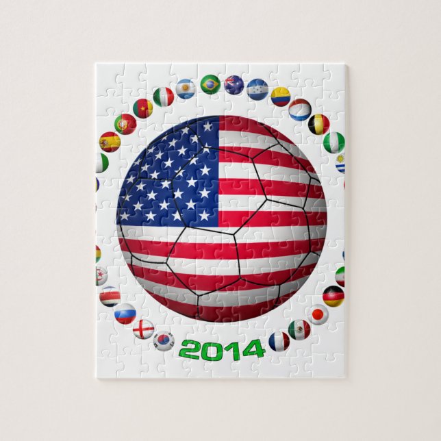 Puzzle Le football 5332 des Etats-Unis (Vertical)