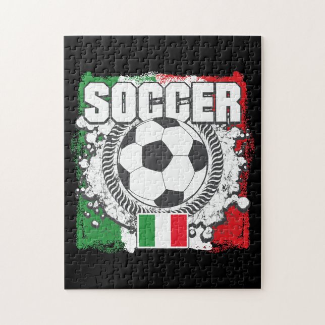 Puzzle Le football Italie (Vertical)