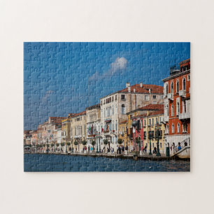Puzzle Le Front De L'Eau Le Long Du Grand Canal De Venise