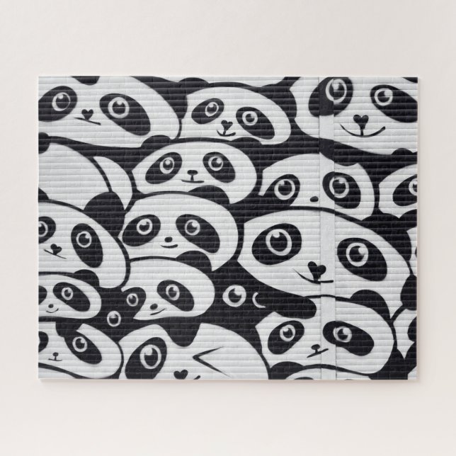 Puzzle Le graffiti de Cute panda bear motif à l'aveugle d (Horizontal)