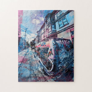 Puzzle Le graffiti de secteur de mission bascule le