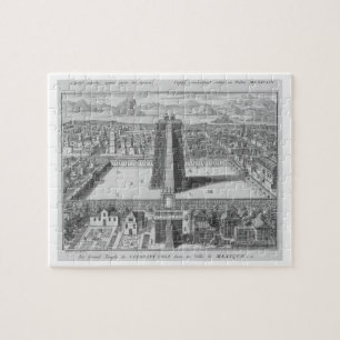 Puzzle Le grand temple de Vitsliputsli à Mexico, I