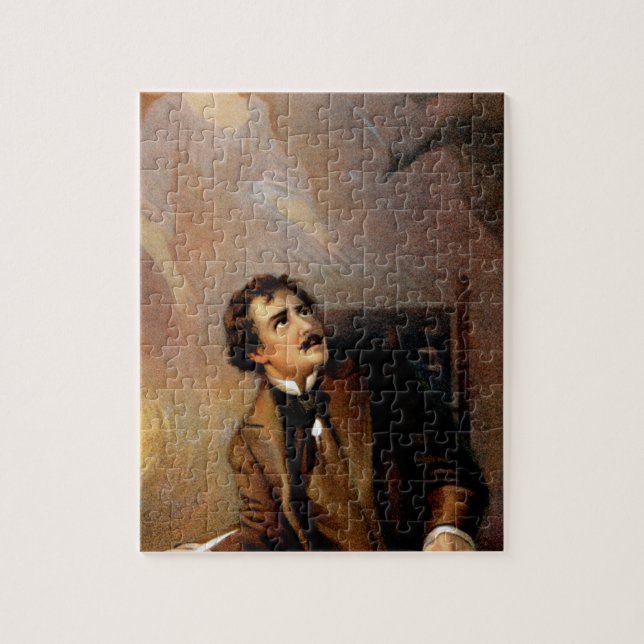 Puzzle "Le ~ Henry Ludlowe 1908 de Raven" Edgar Allan Poe (Vertical)