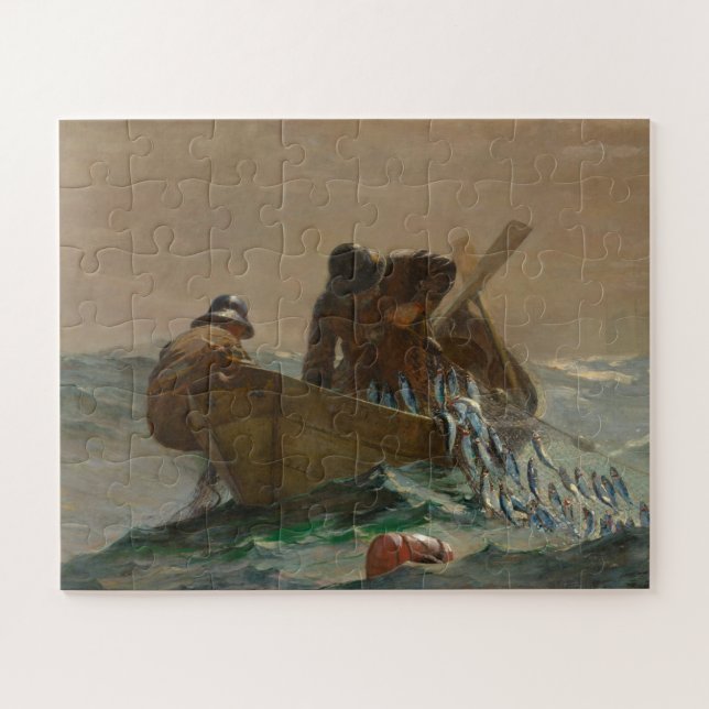 Puzzle Le Herring Net, Winslow Homer (Horizontal)