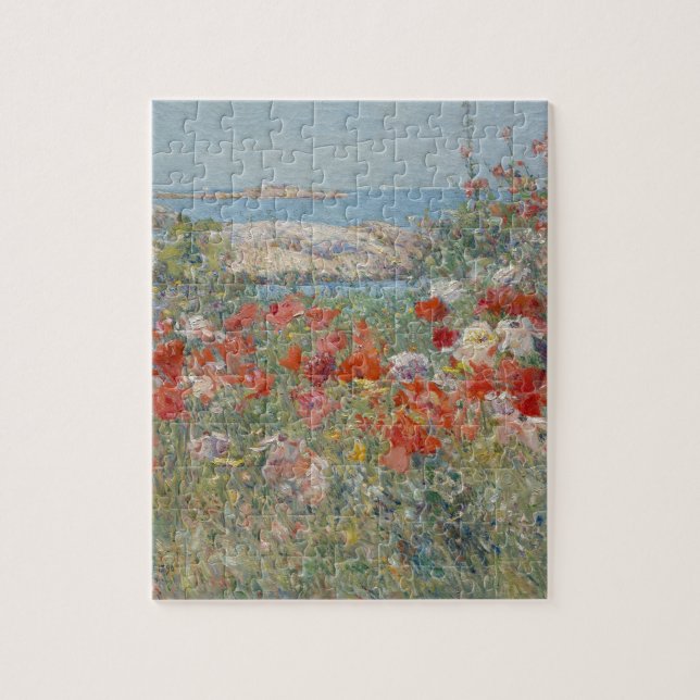 Puzzle Le jardin de Celia Thaxter, îles des bancs, Maine (Vertical)